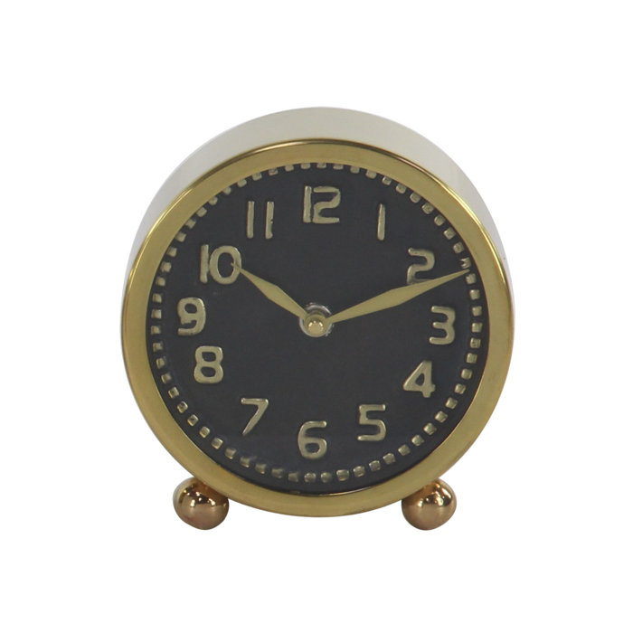 Alcott Hill® Modern & Contemporary Analog Tabletop Clock Wayfair